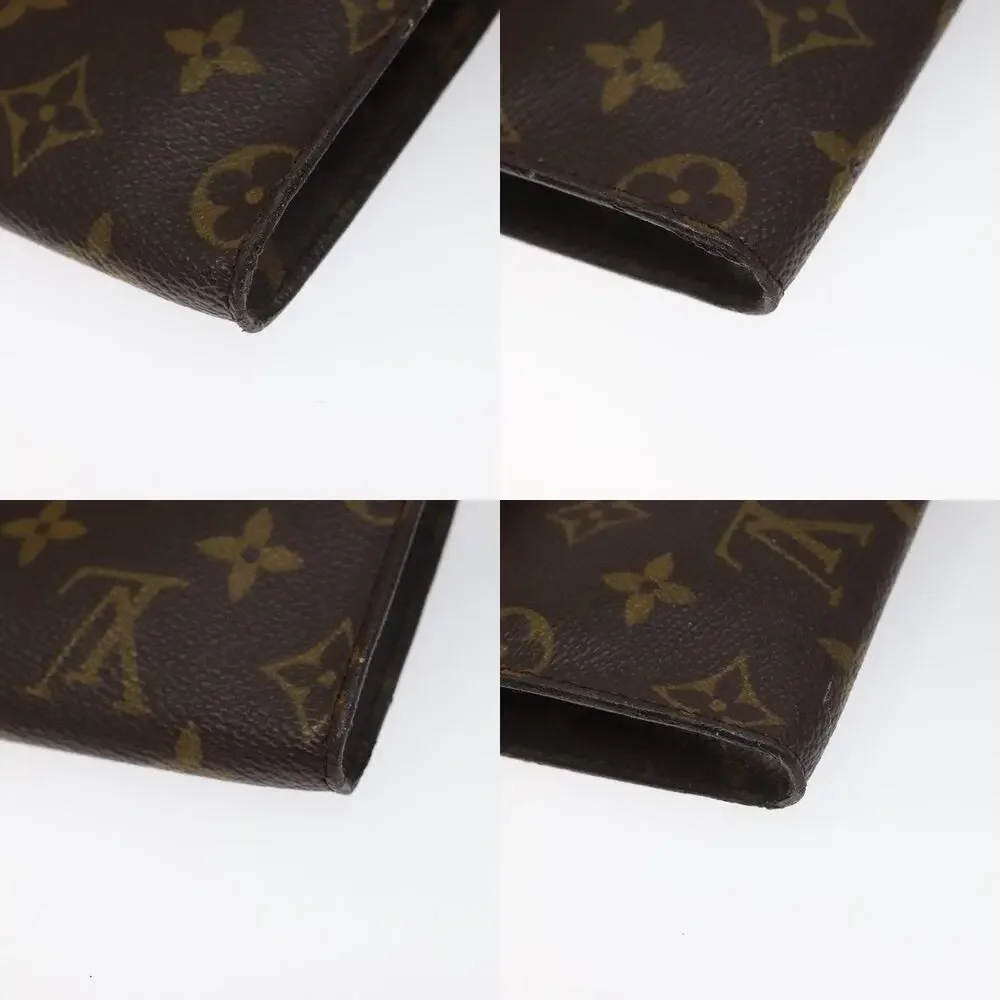Louis Vuitton Monogram Bucket PM Accessory Pouch Brown
